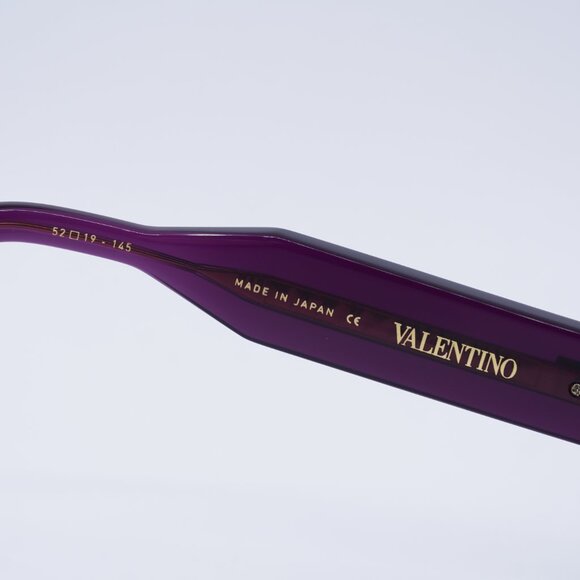 Valentino V-ESSENTIAL - III VLX-125B Eyeglasses Burgundy 52mm Cat Eye Frame - Picture 8 of 9